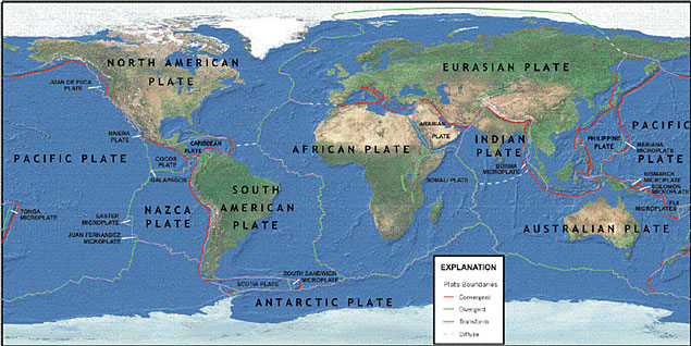 "Tectonic Plates." http://platetectonics.com (2010).